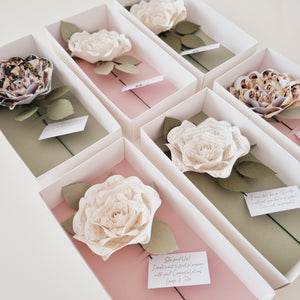 Paper Flowers as gifts for anniversary, birthday and special ocassions