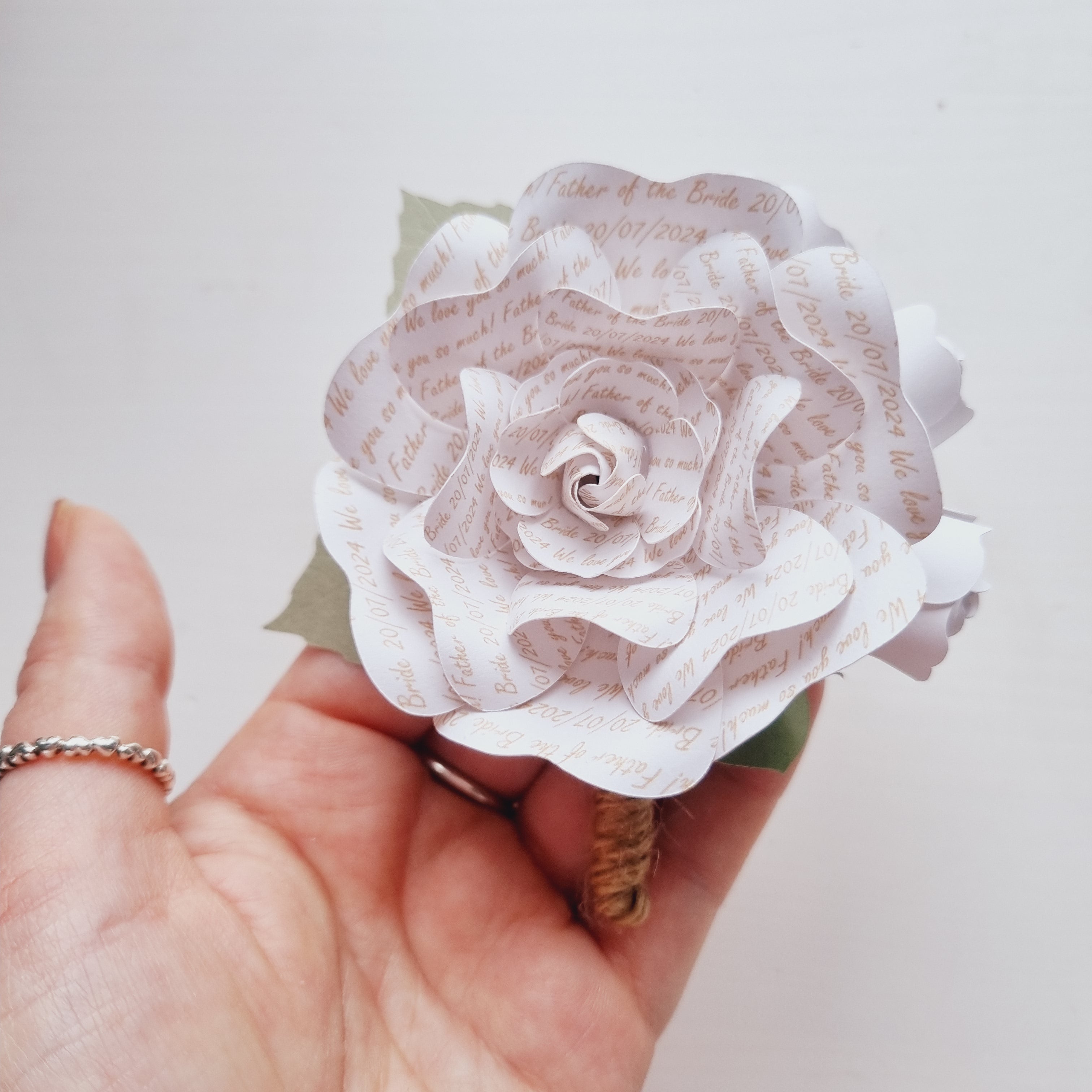 Special Message Buttonhole